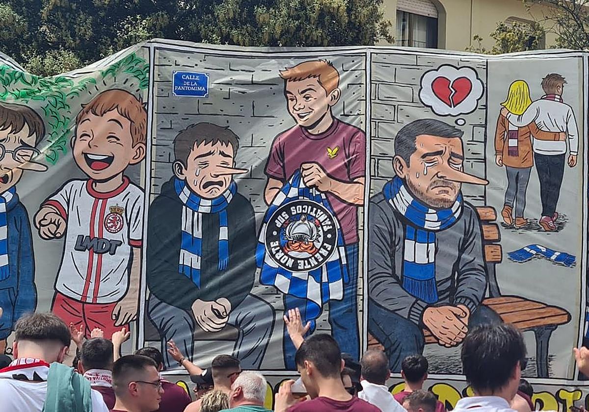 Mural en Ponferrada.