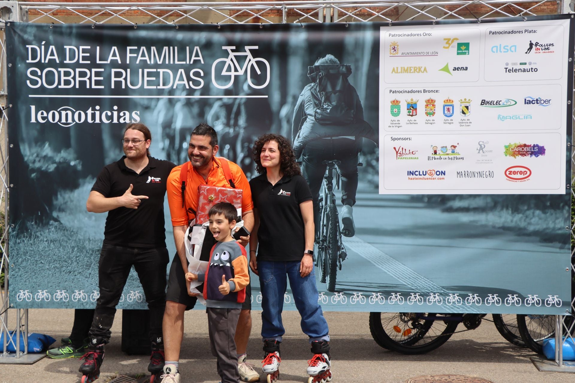 Ganadores de los sorteos del Día de la Familia sobre Ruedas