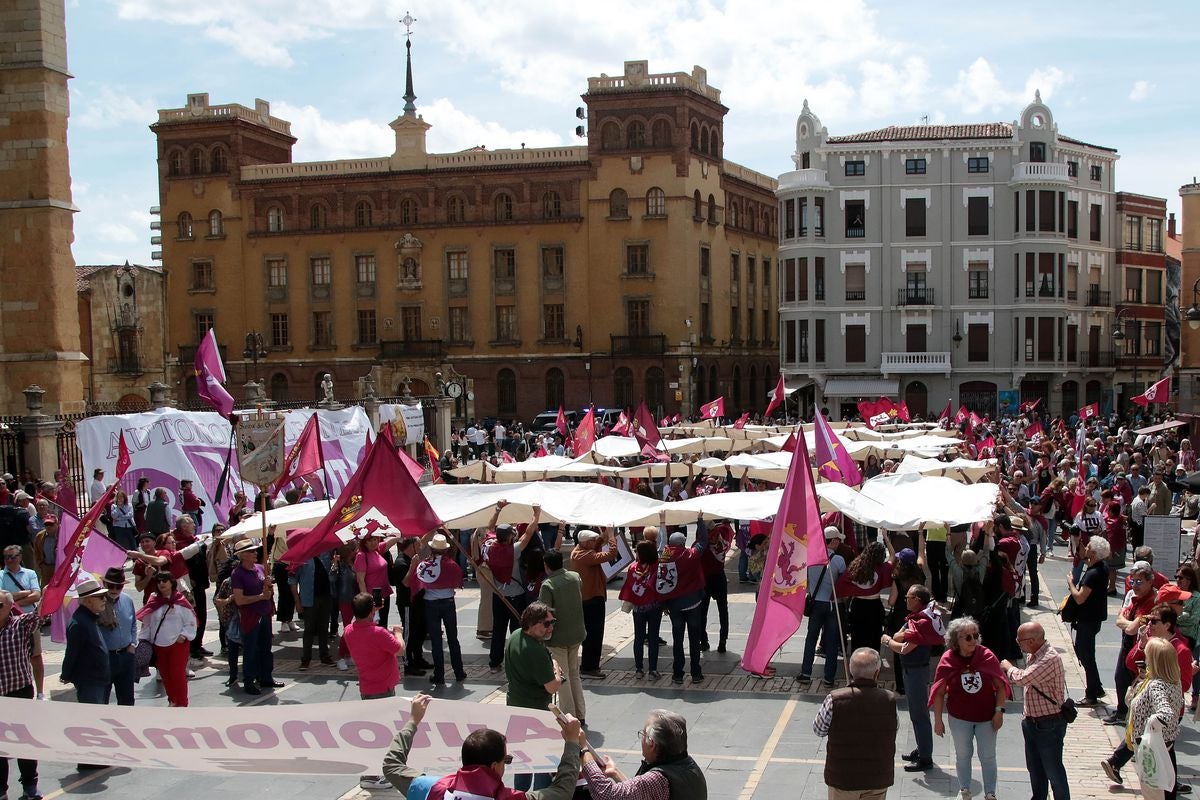 León acoge el IV Caminu la Llibertá &#039;Por la autonomía leonesa&#039;