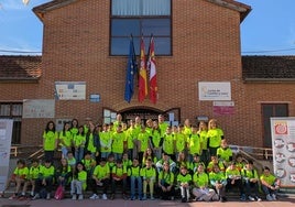 Foto de familia de todos los participantes.