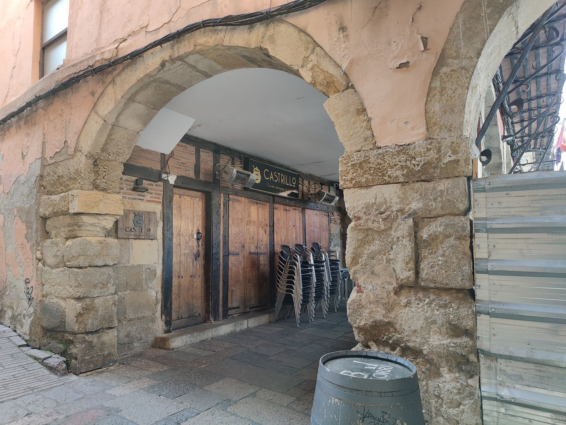 Comienza la tercera fase de las obras en la plaza Mayor de León