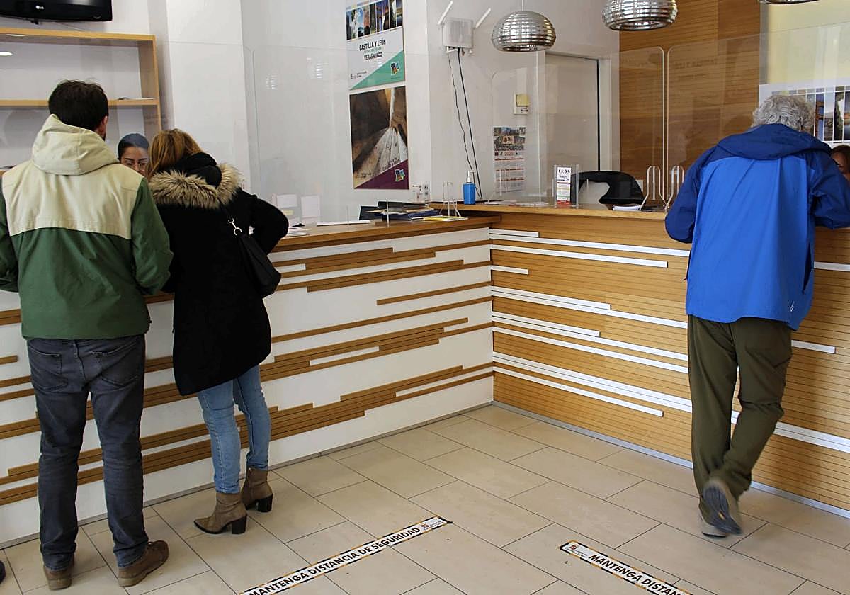 La oficina de turismo de León donde trabajó la denunciante hasta enero de 2024.