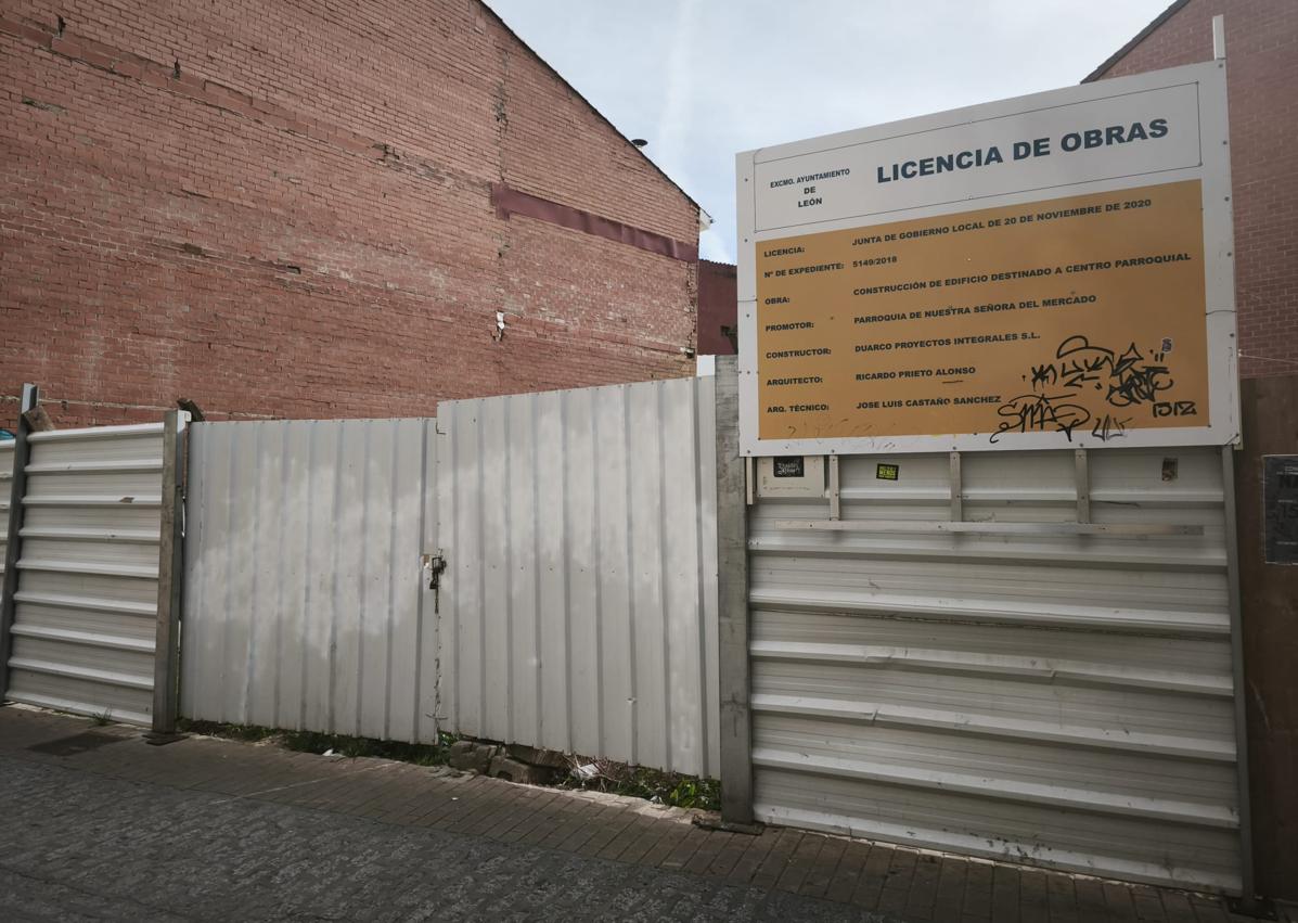 Imagen secundaria 1 - El Mercado resucita el proyecto de la casa parroquial tras seis años de espera