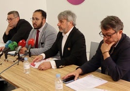 El vicepresidente del CEL, Jesús Riol, y la gerente de Cylcae, Ruth Ruiz, impulsan un convenio entre ambas instituciones.