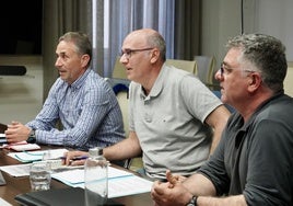 Reunión en la Diputación.