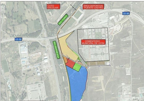 Plano de la ubicación de las centrales.