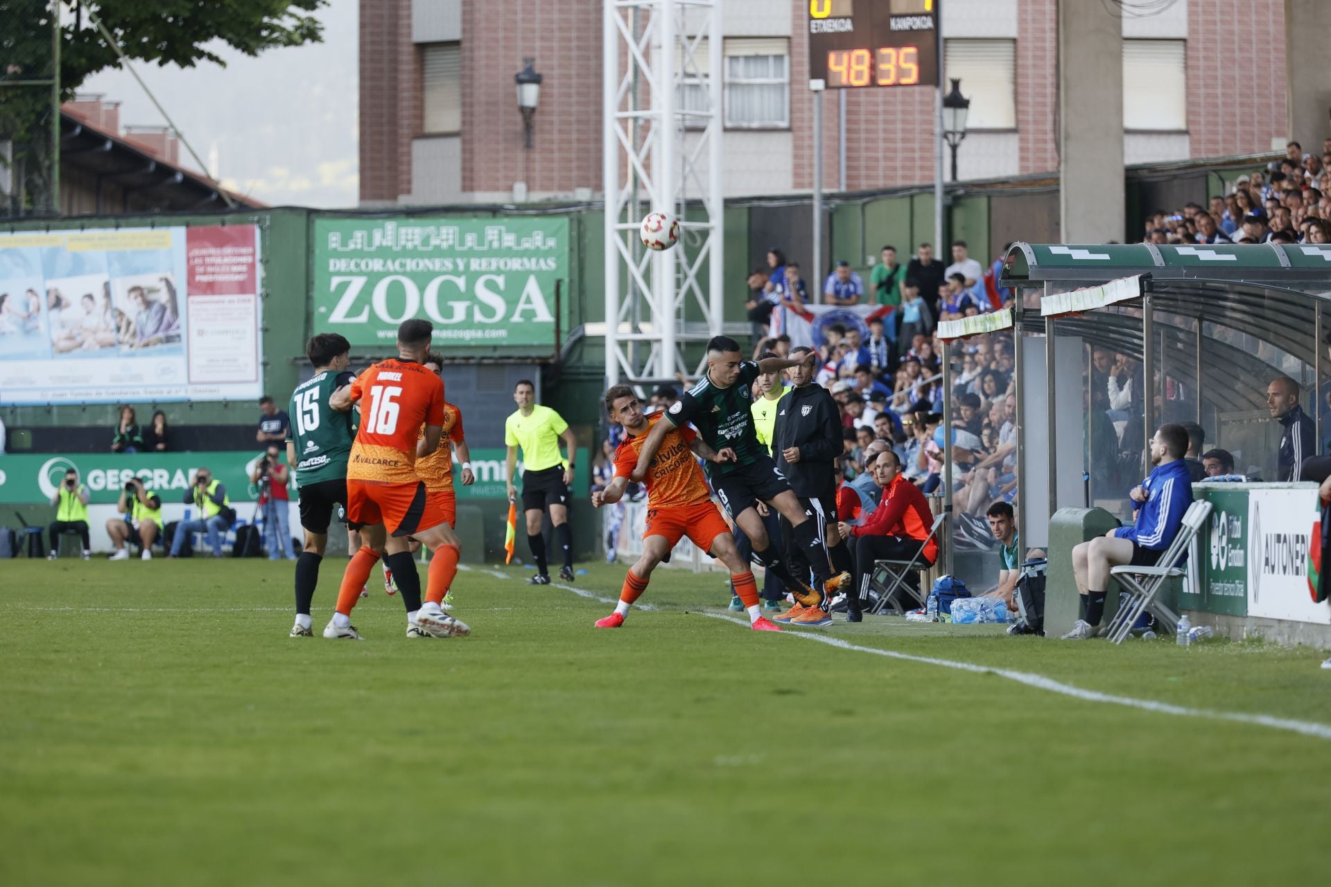 Las imágenes del Sestao-Ponferradina