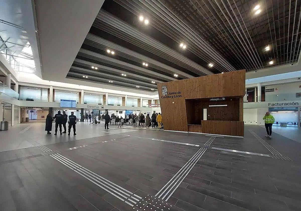 Estación de autobuses de León.
