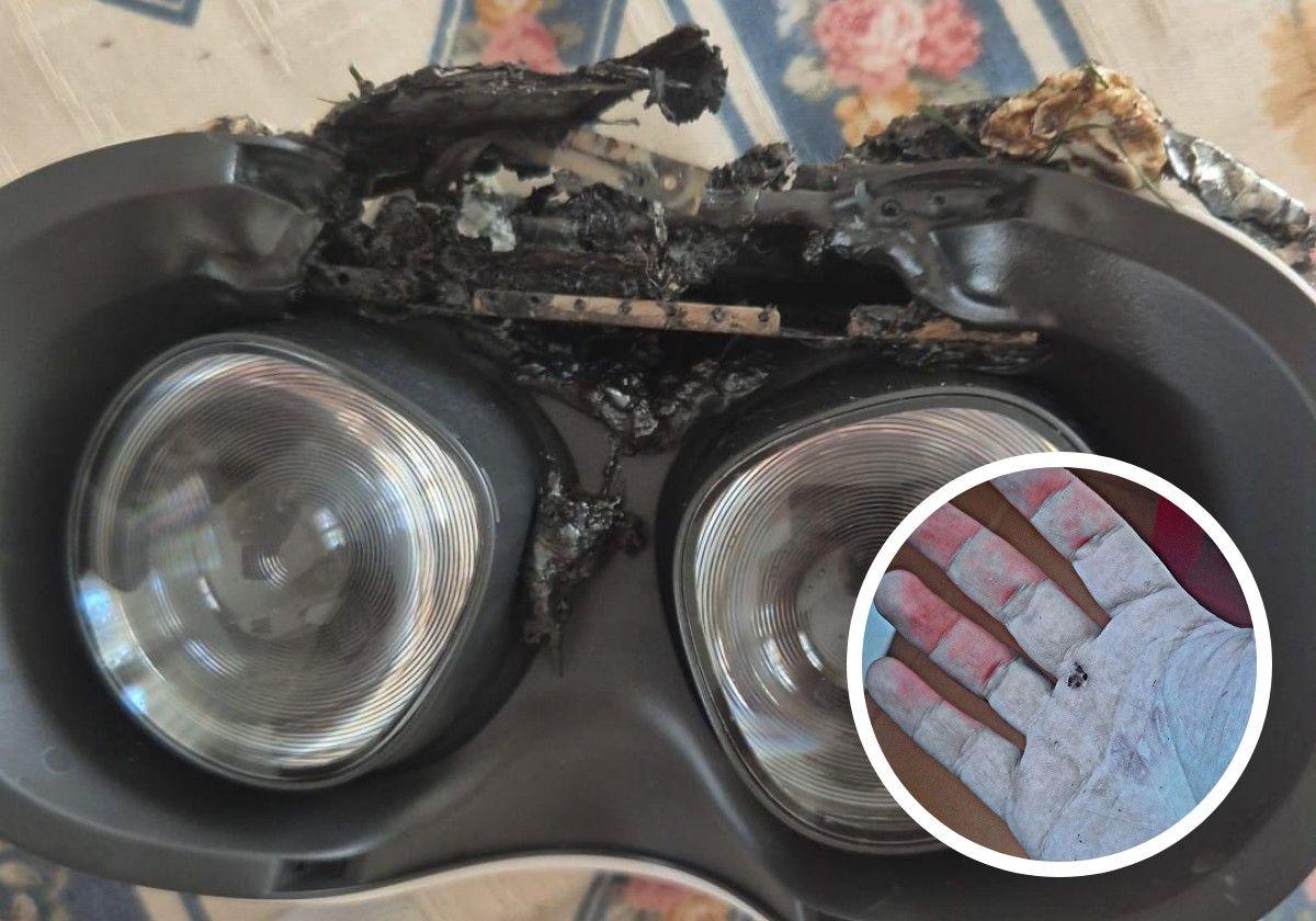 Le explotan unas gafas de realidad virtual mientras jugaba: «No me las llego a quitar y me quedo ciego»