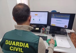 El equipo de la Guardia Civil mantiene la vigilancia.