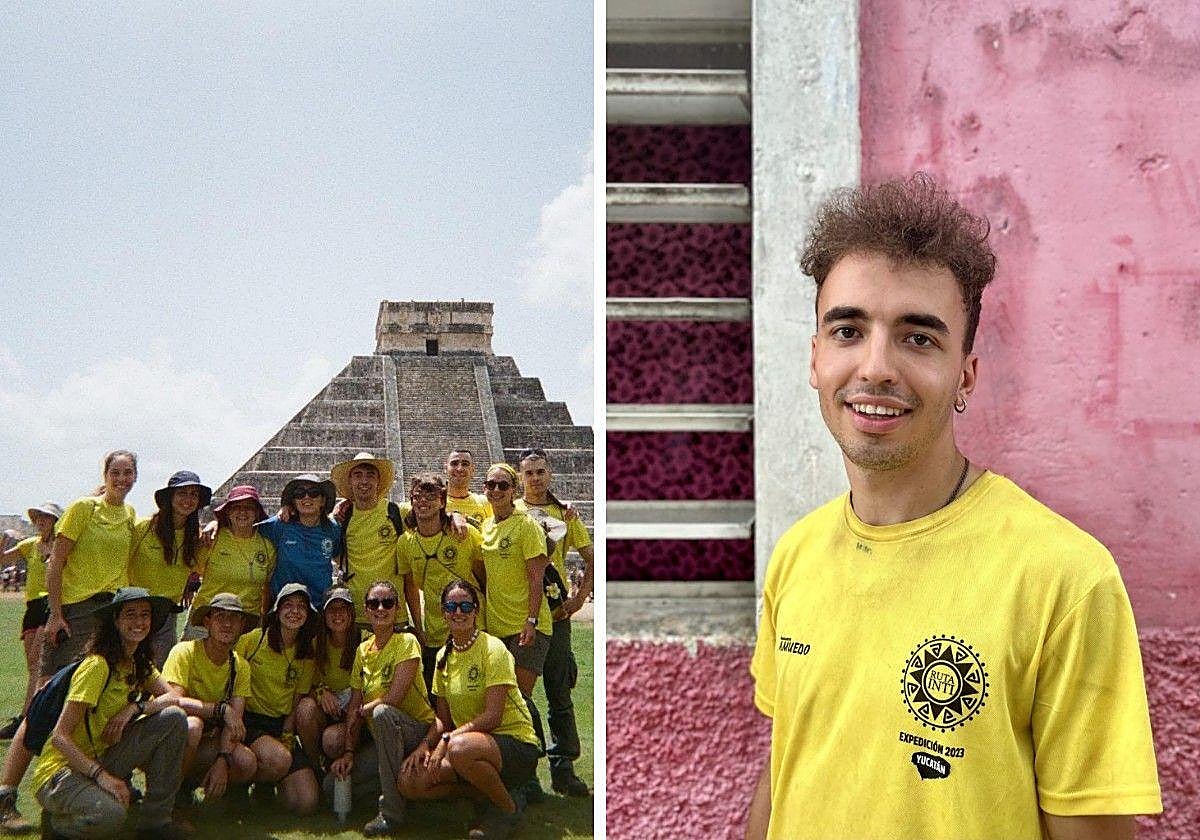 Carlos es el único leonés que participa este año en el programa de 'Rita Inti'