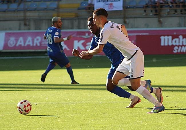 Calderón, en un lance del encuentro.