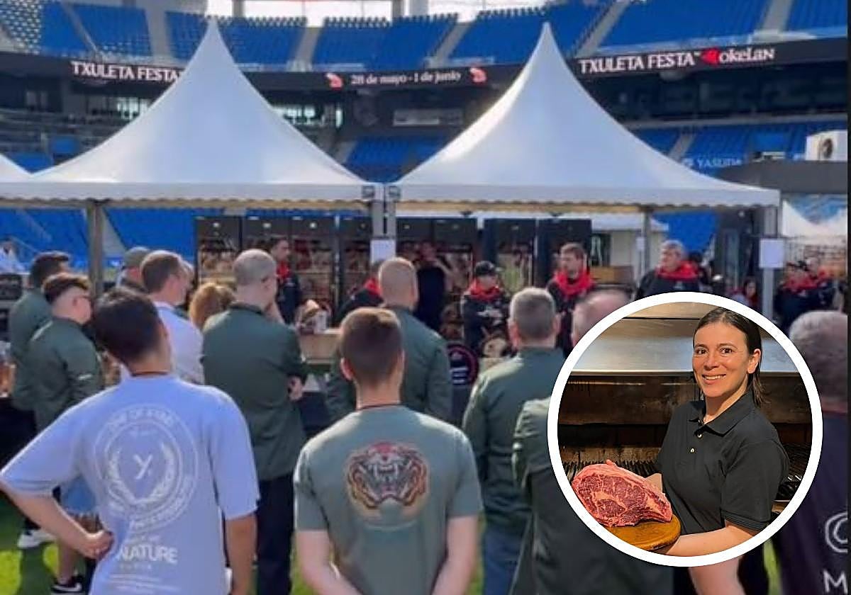 Imagen de la semifinal y el participante leonés.