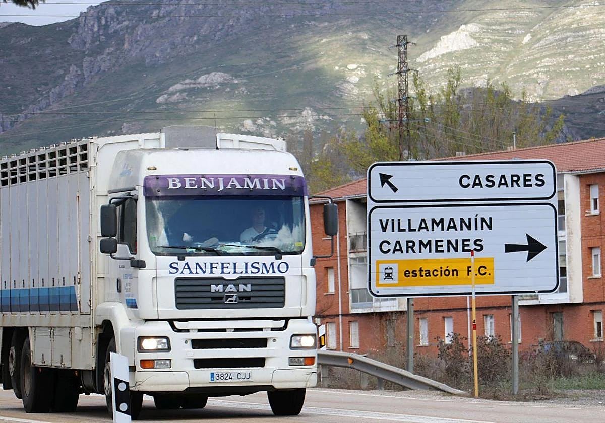 Tramo de la carretera que se verá afectado.