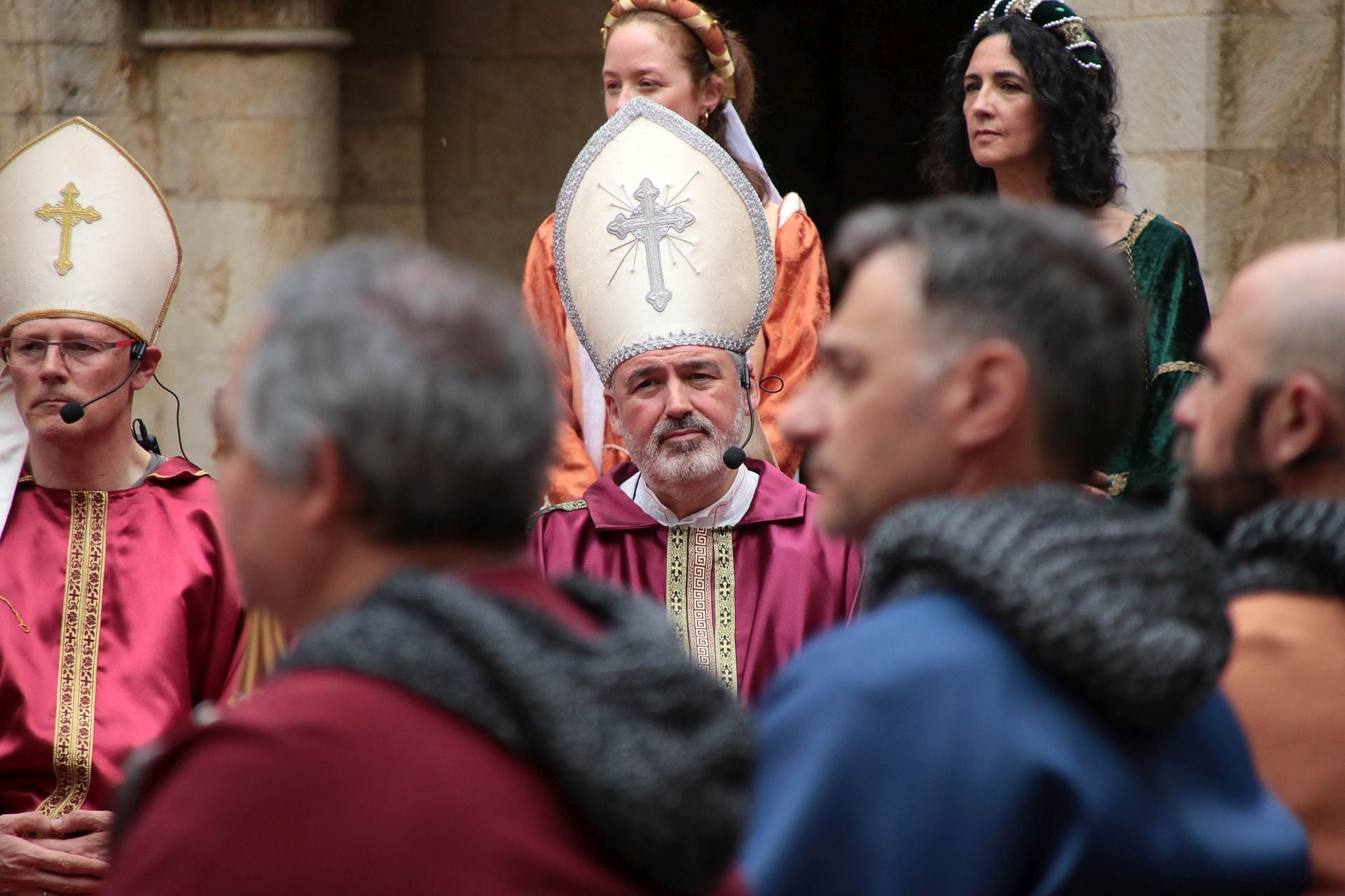 Estas son las imágenes de la representación de las Cortes de 1188