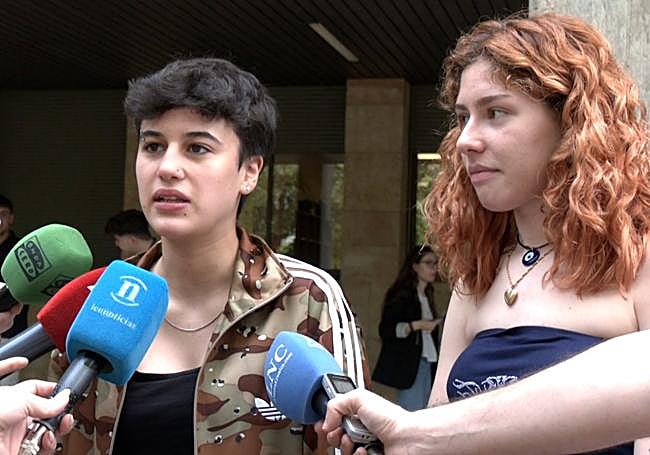 Imagen de Paula Barrantes e Irene Rodríguez.