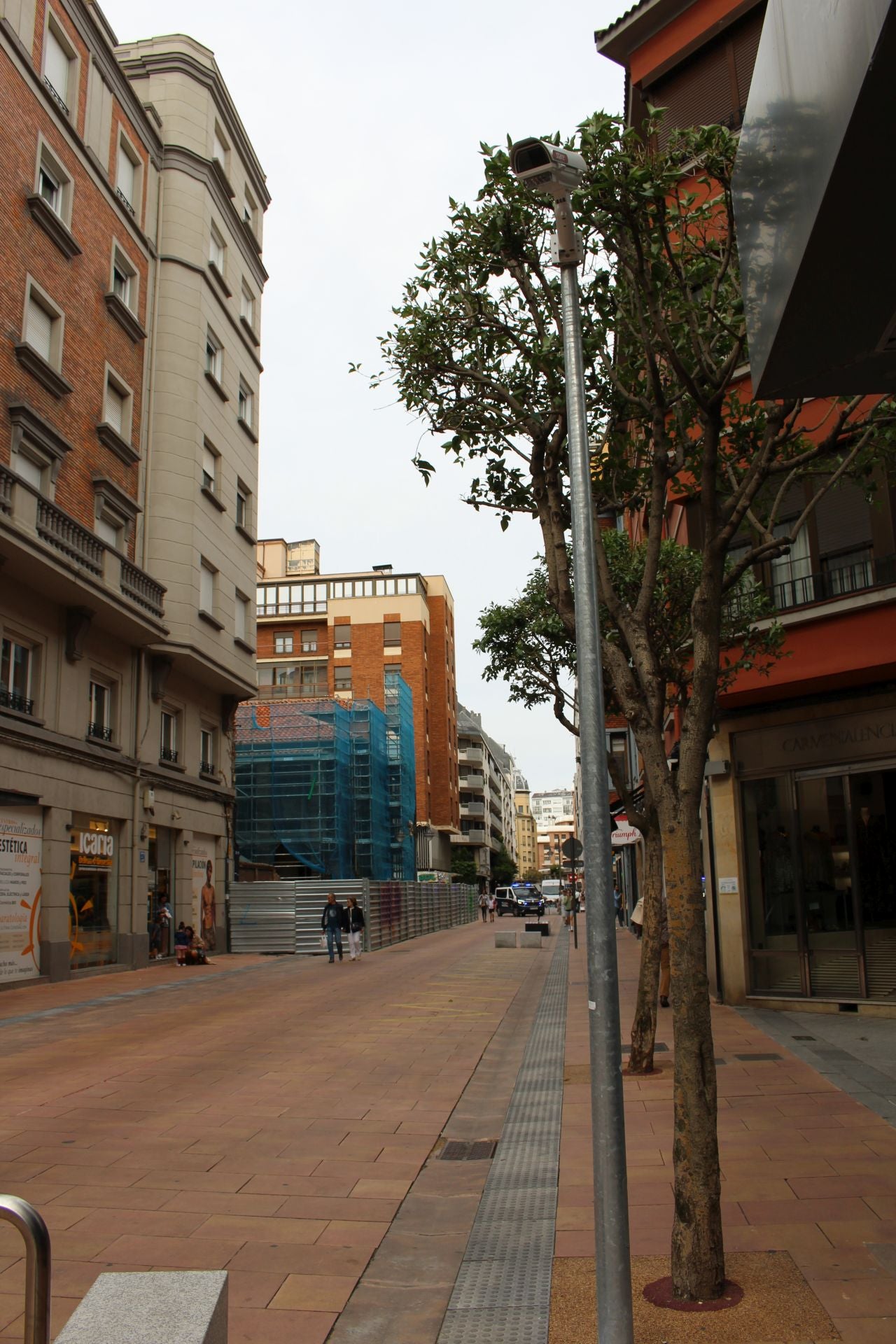 Las cámaras de la ZBE en León empiezan a instalarse