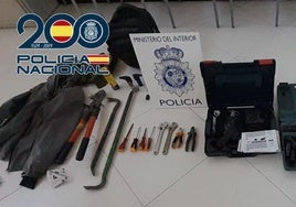 Operativo policial en San Andrés.