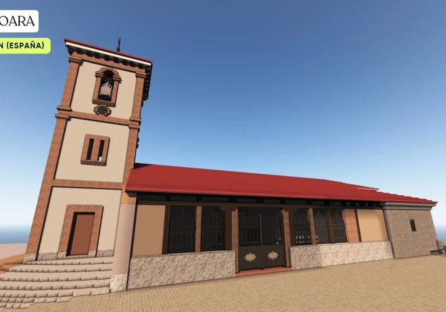 Exterior of the Church of Joara.