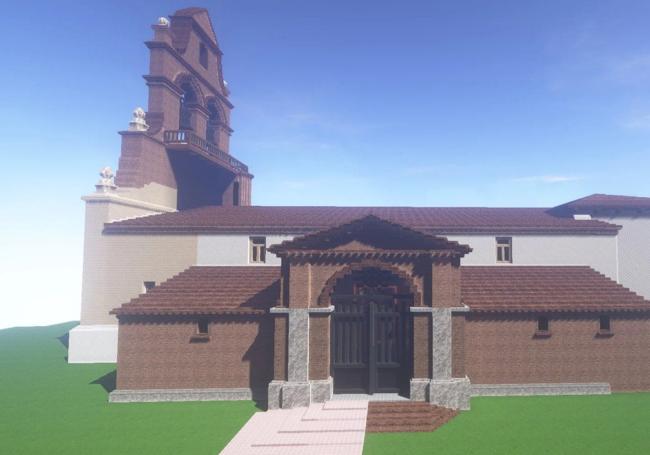 Valdavida Church.