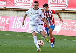 Fornos, en un partido con la Cultural.