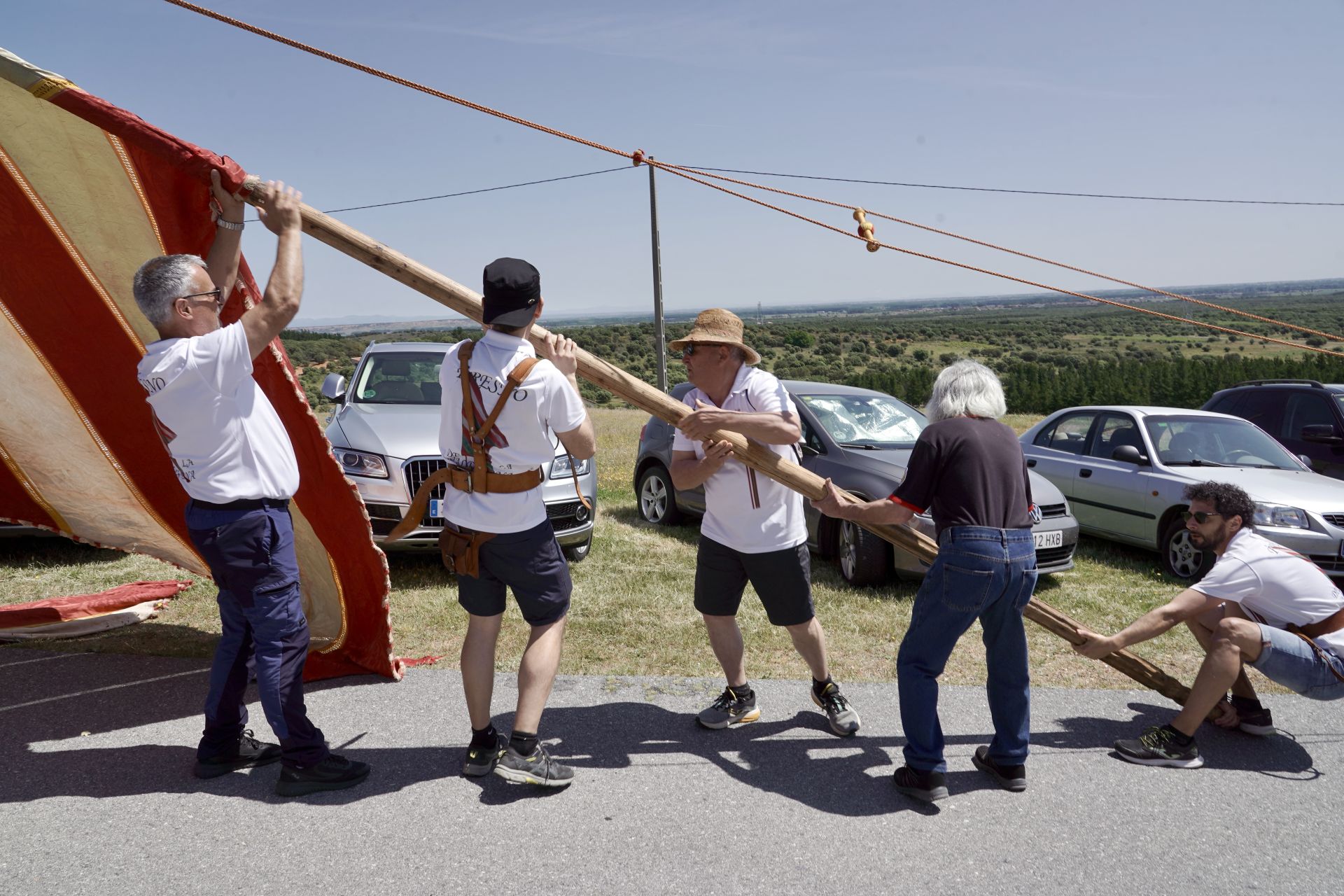 Celebración de la Romería de la Pascua de San Pentecostés en el Santuario de la Virgen de Castrotierra