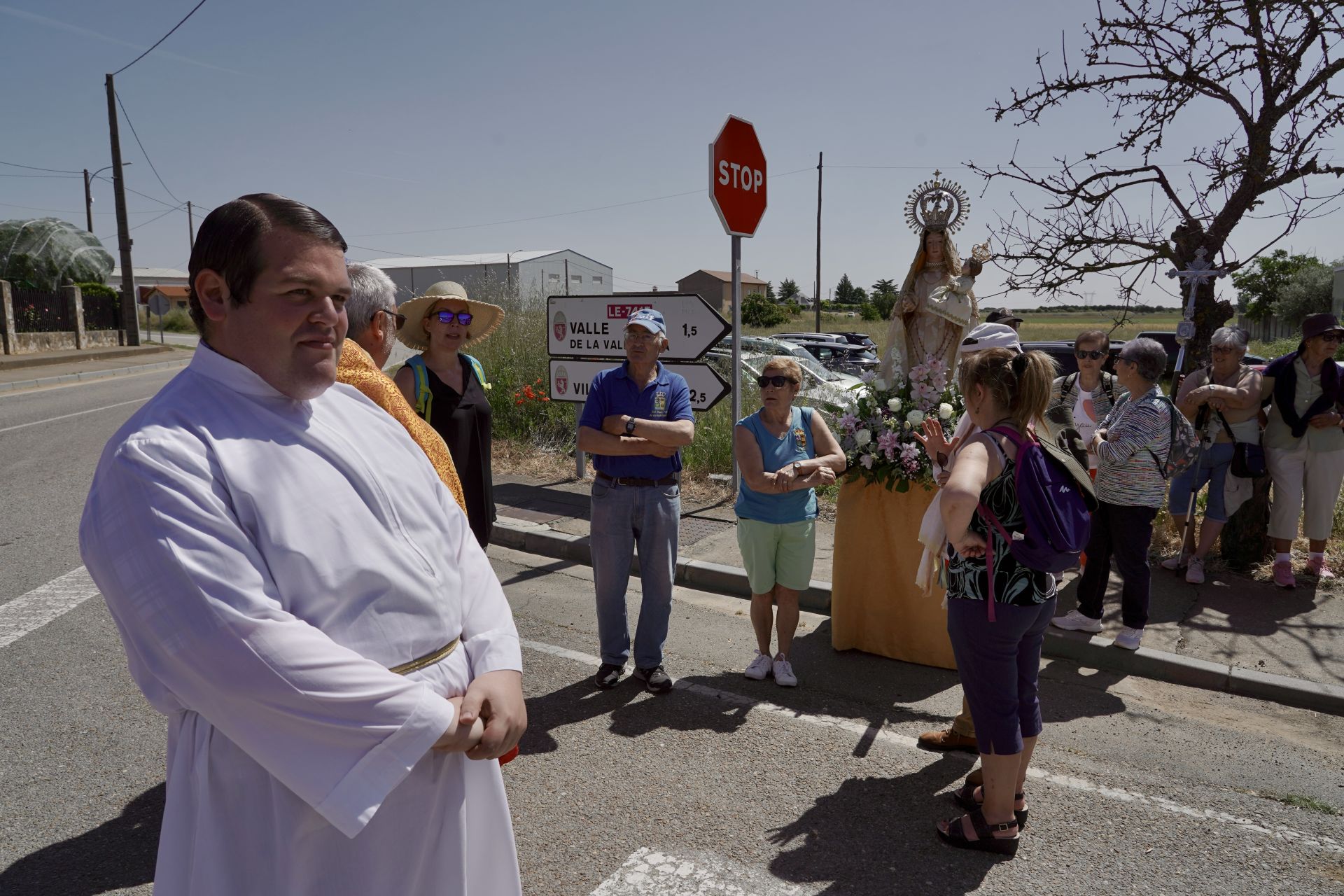 Celebración de la Romería de la Pascua de San Pentecostés en el Santuario de la Virgen de Castrotierra