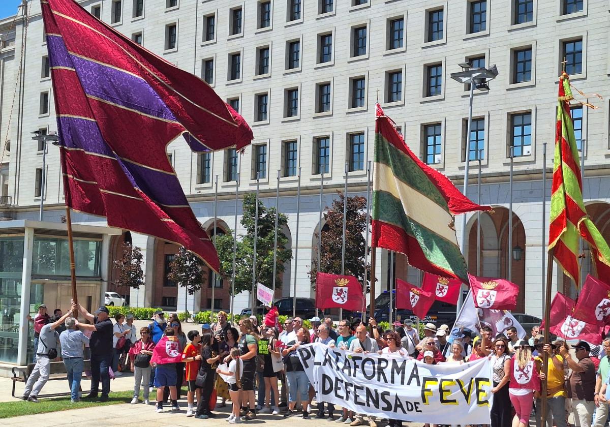 Imagen de la manifestación.