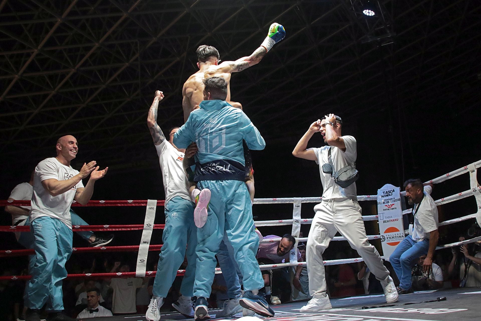 Las mejores imágenes del combate de Antonio Barrul para ser campeón de España