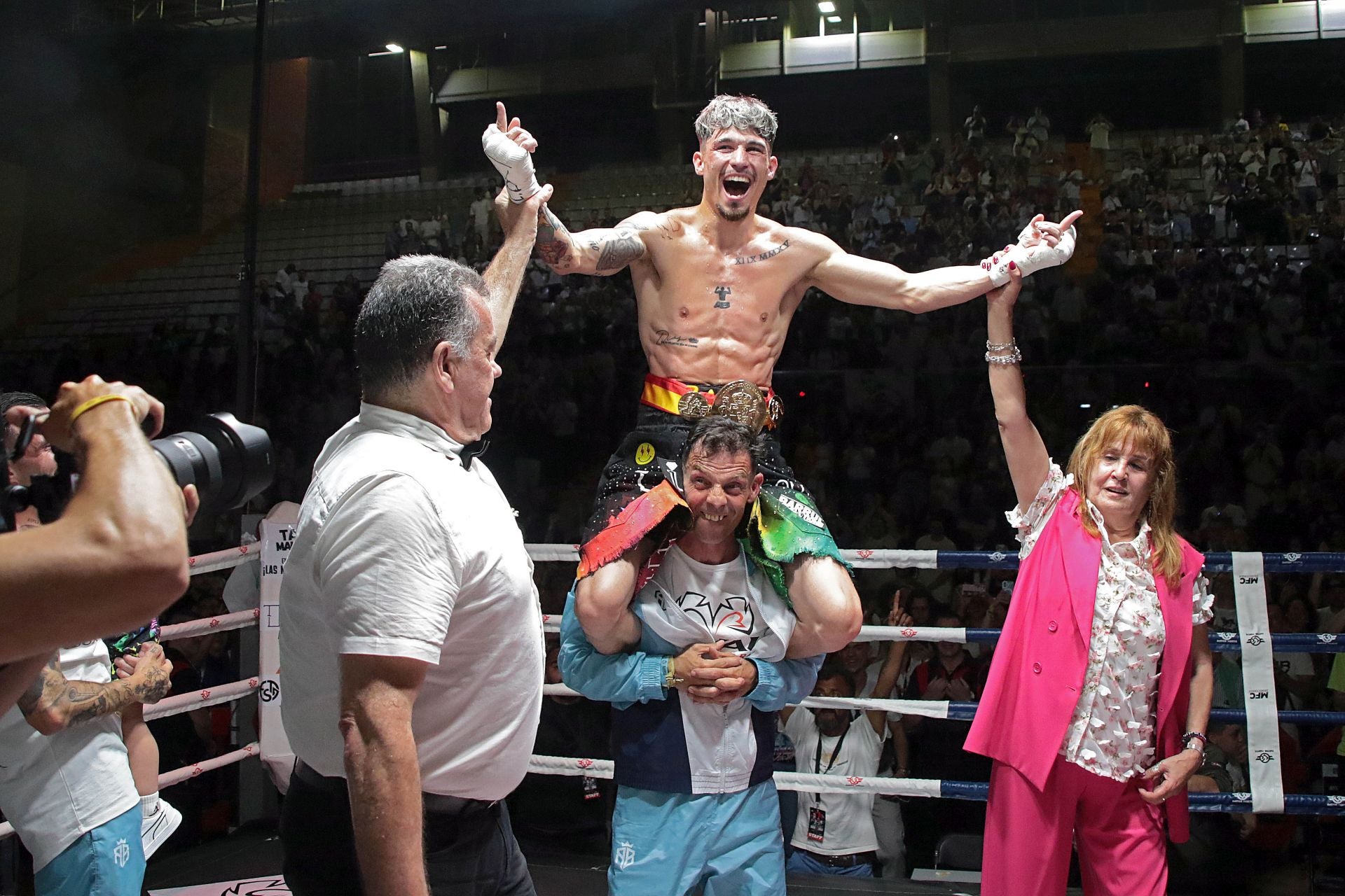 Las mejores imágenes del combate de Antonio Barrul para ser campeón de España