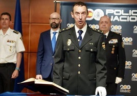 Toma de posesión del nuevo inspector jefe de la Comisaría Local de Astorga.