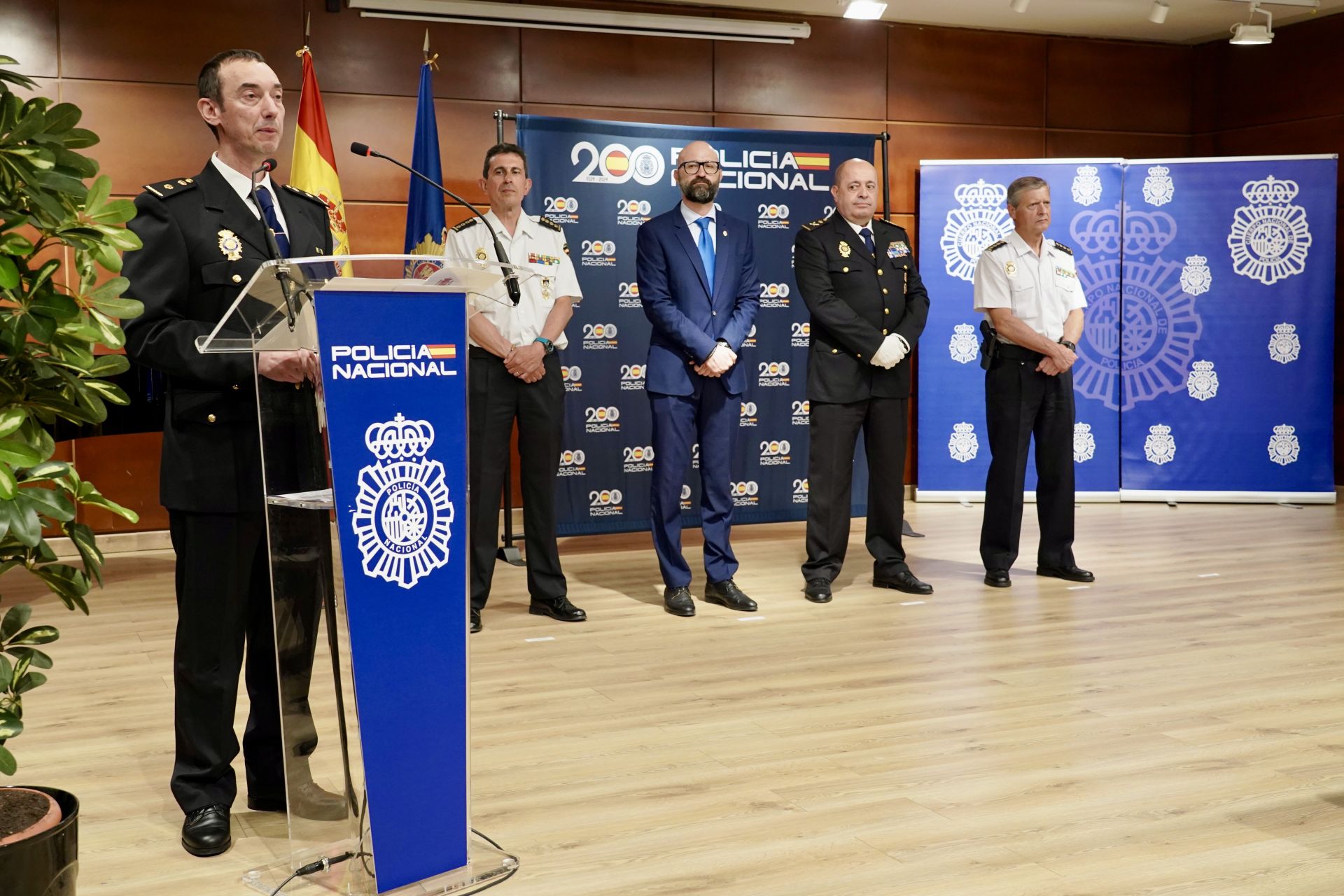 Toma de posesión del nuevo inspector jefe de la Comisaría Local de Astorga