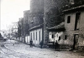 La calle de Los Cubos de León.