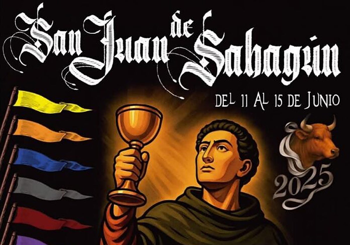 Cartel de las Fiestas de Sahagún
