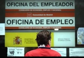Imagen de archivo de un centro de empleo.