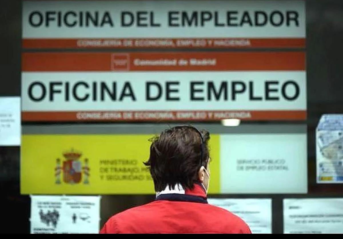 Imagen de archivo de un centro de empleo.