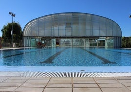 Imagen de las piscinas de Trobajo del Camino