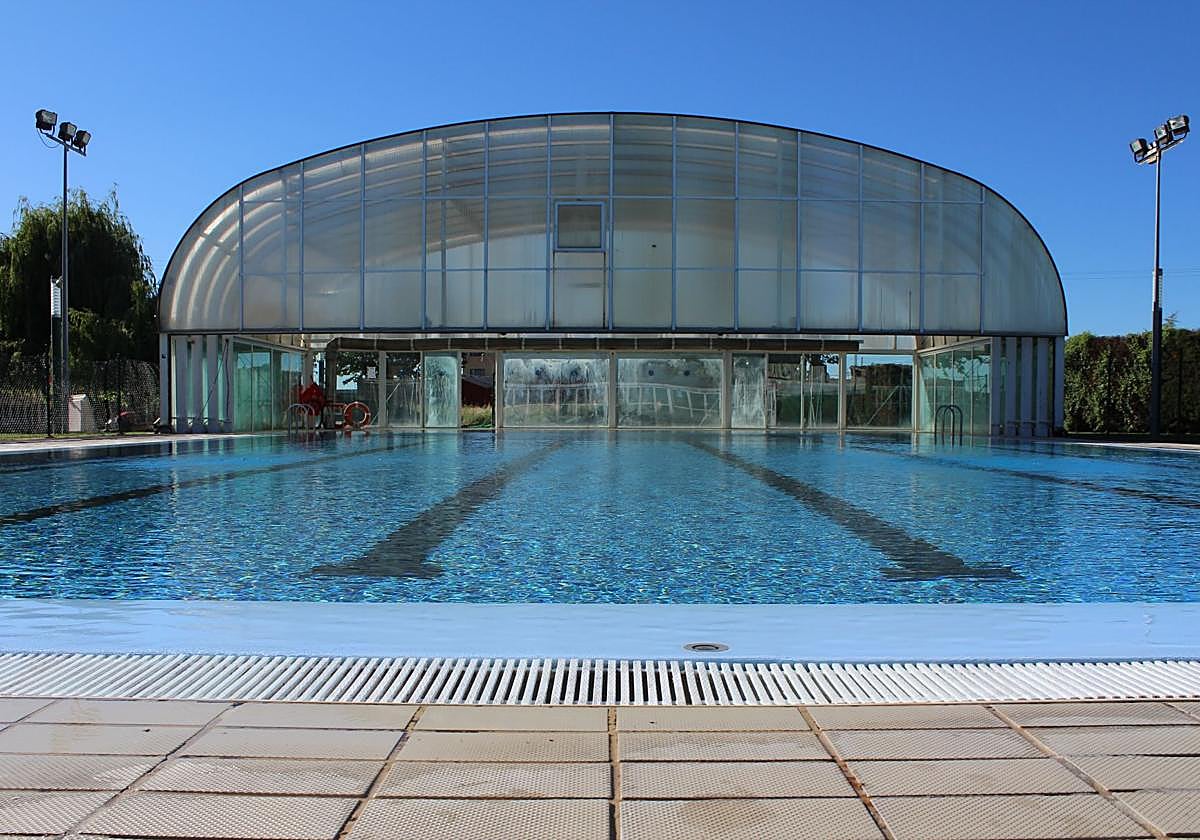 Imagen de las piscinas de Trobajo del Camino