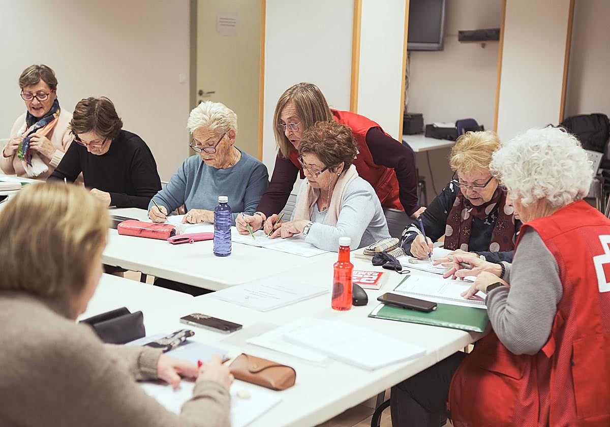 Actividad de 'Buen trato a personas mayores'.