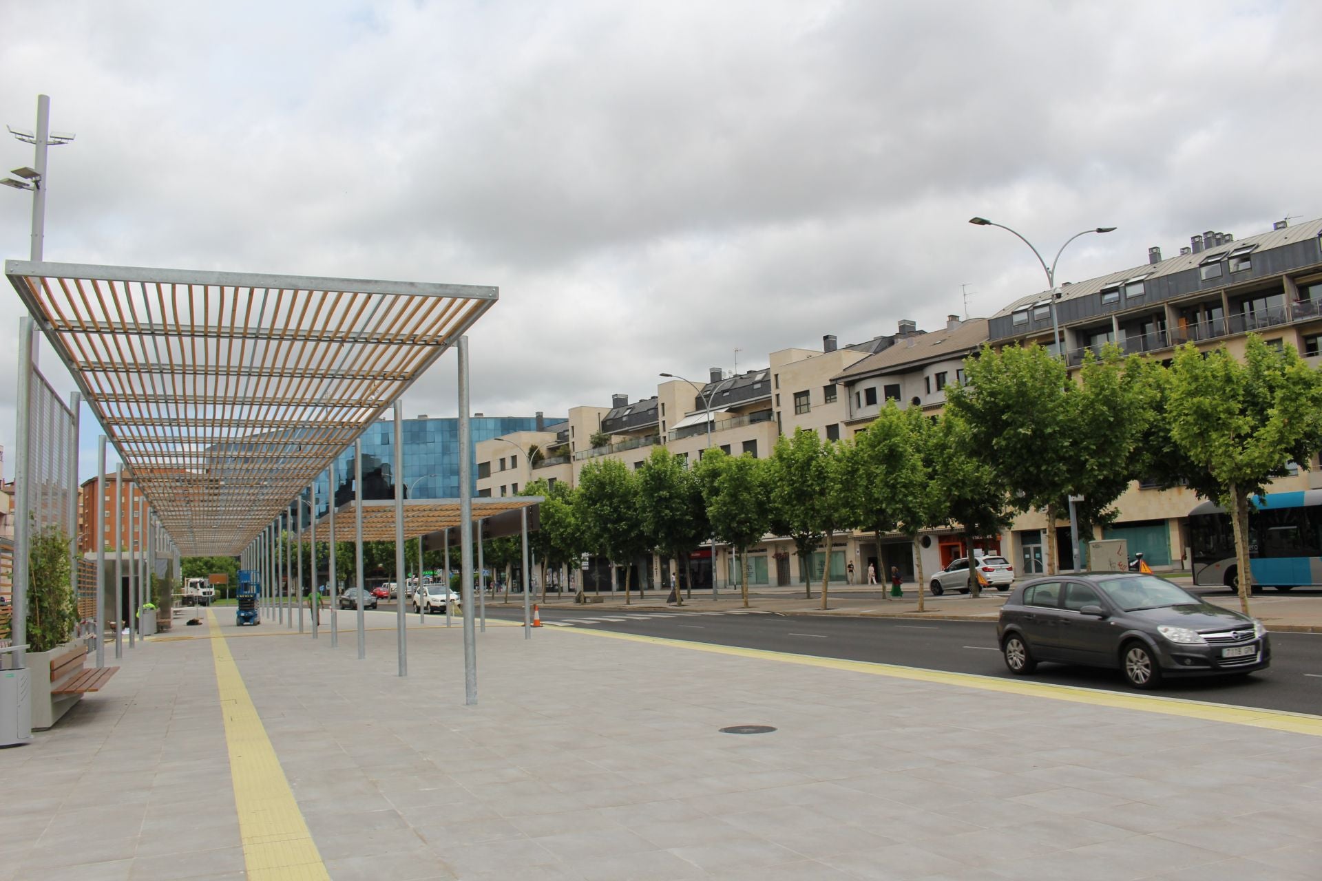 La nueva pérgola bioclimática en Pendones Leoneses