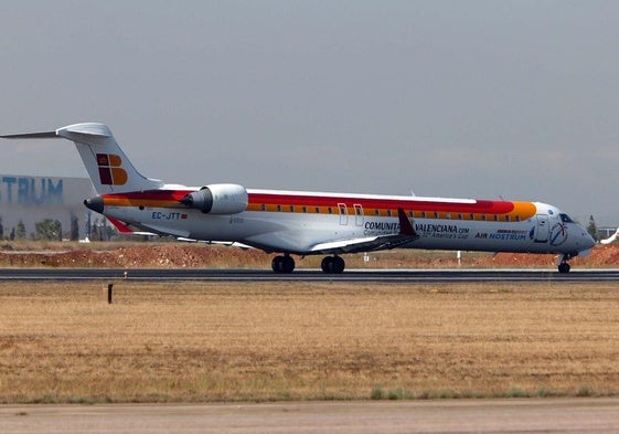 Avión de Air Nostrum.
