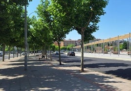 Imagen de la publicación en X que suma miles de reacciones sobre la pérgola bioclimática de León.