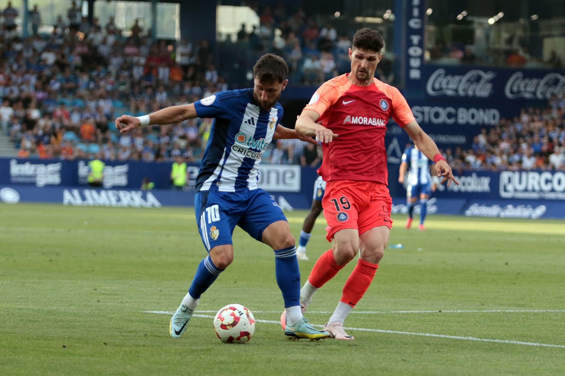 Las imágenes del cruel desenlace de la Deportiva ante el Andorra