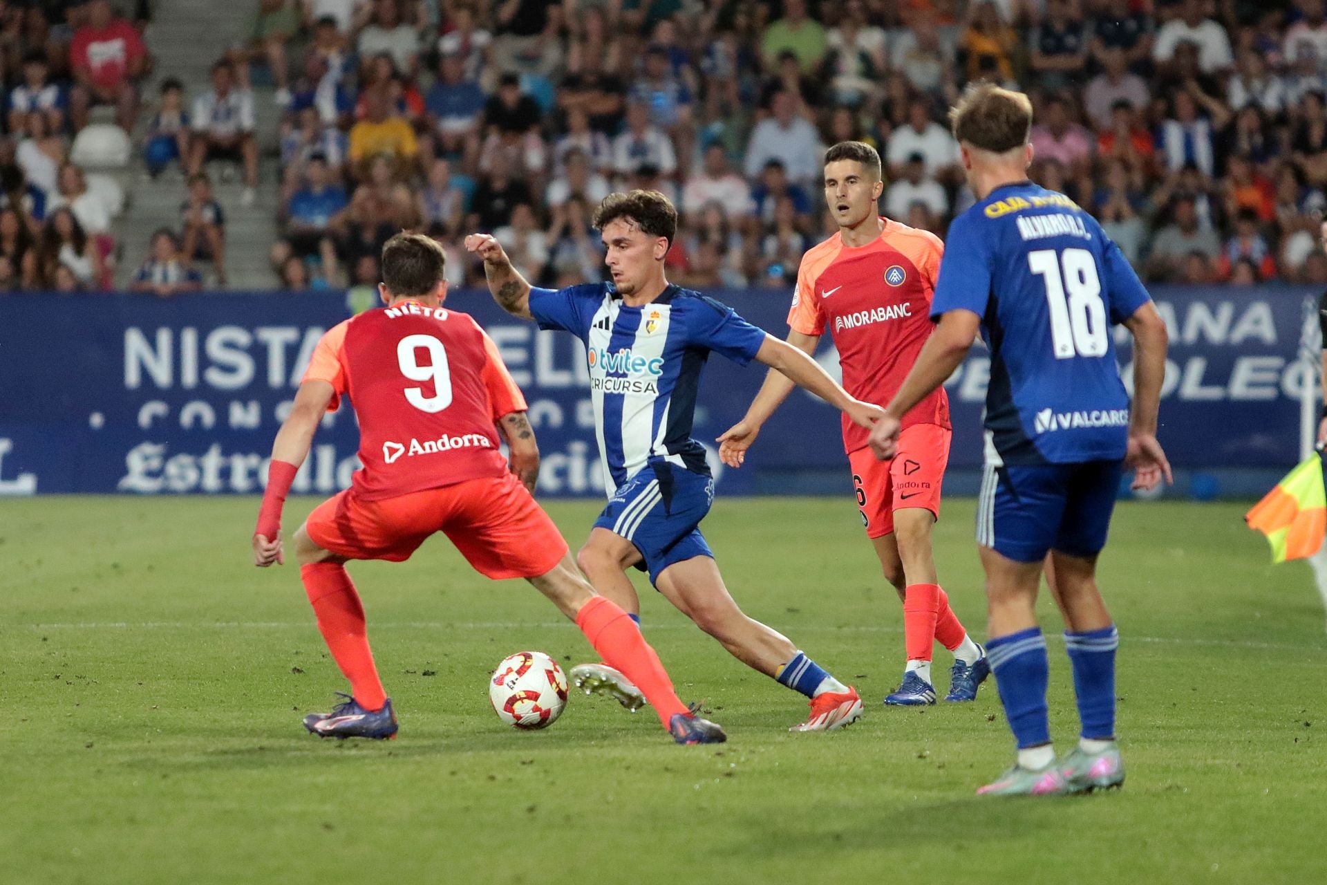 Las imágenes del cruel desenlace de la Deportiva ante el Andorra