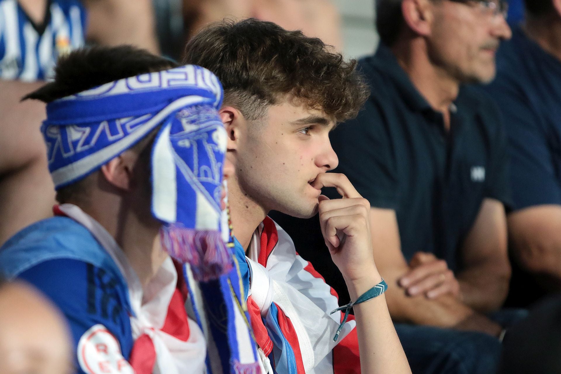 Las imágenes del cruel desenlace de la Deportiva ante el Andorra