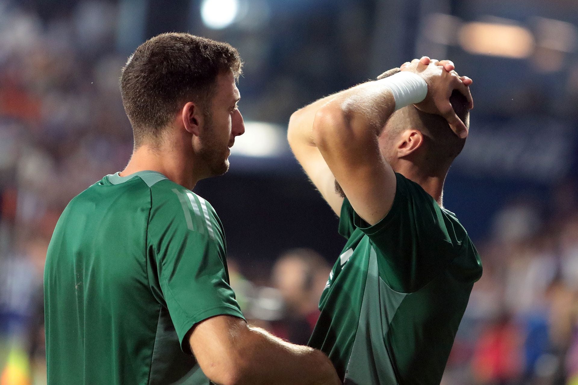 Las imágenes del cruel desenlace de la Deportiva ante el Andorra