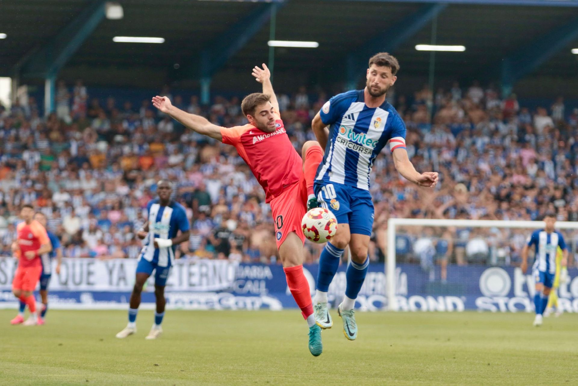 Las imágenes del cruel desenlace de la Deportiva ante el Andorra