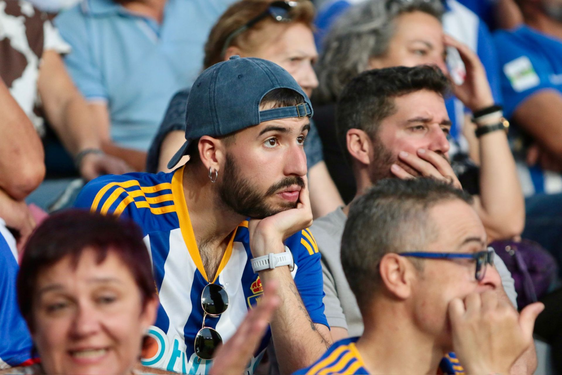 Las imágenes del cruel desenlace de la Deportiva ante el Andorra