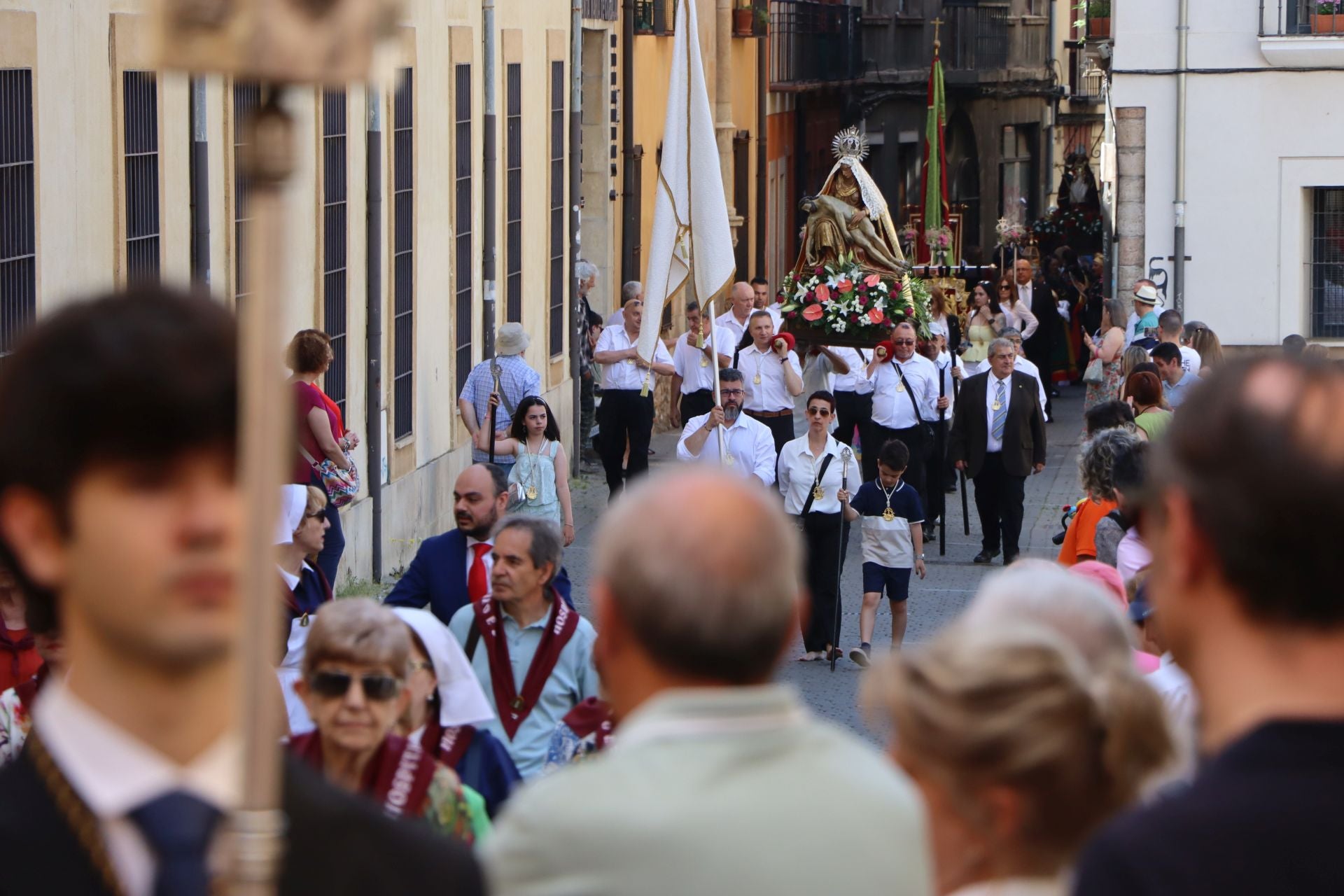 Las imágenes de la procesión del Corpus en León