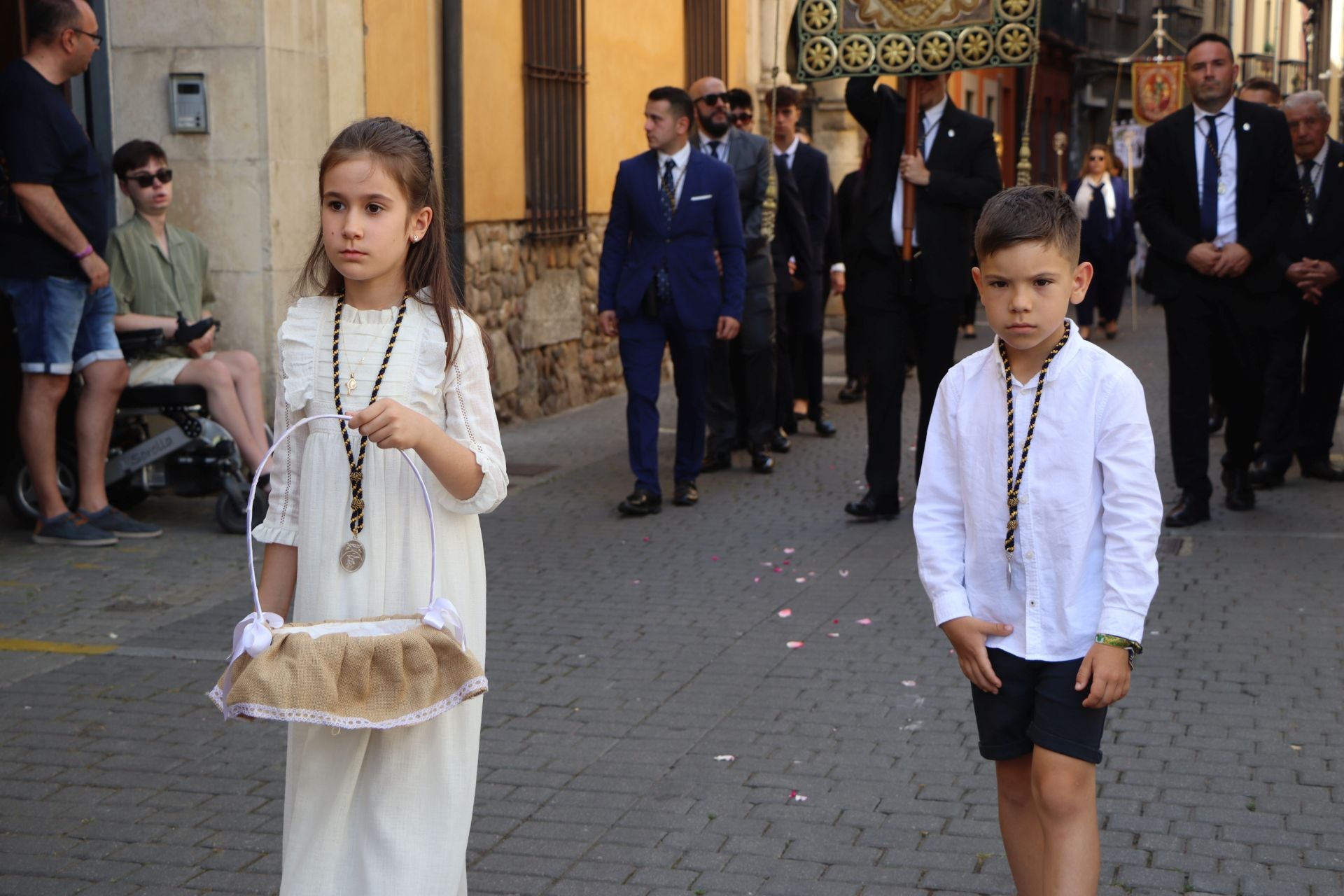 Las imágenes de la procesión del Corpus en León